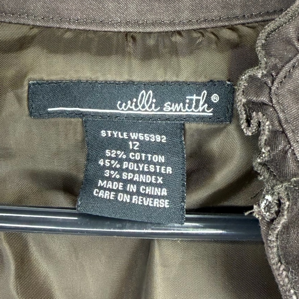 Willi Smith Dark Gray Blazer - Picture 3 of 3